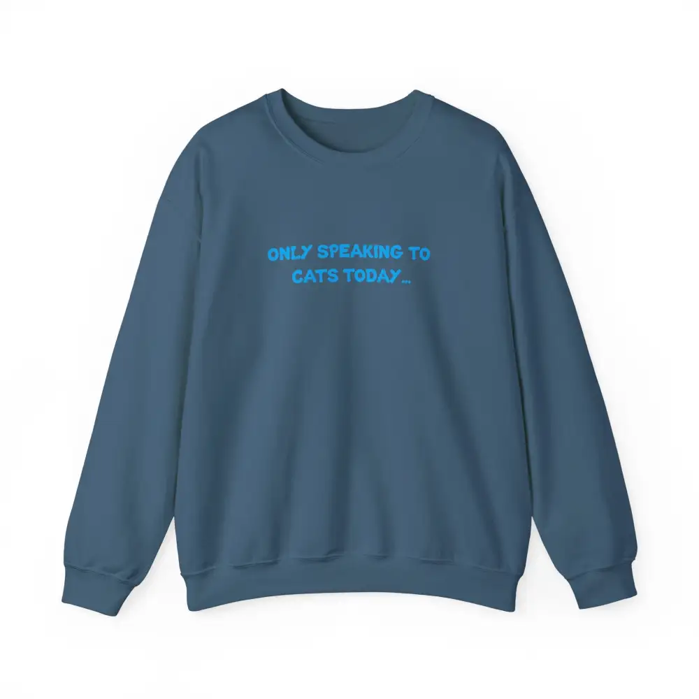 Quiet Cat Graphic Crewneck Sweatshirt