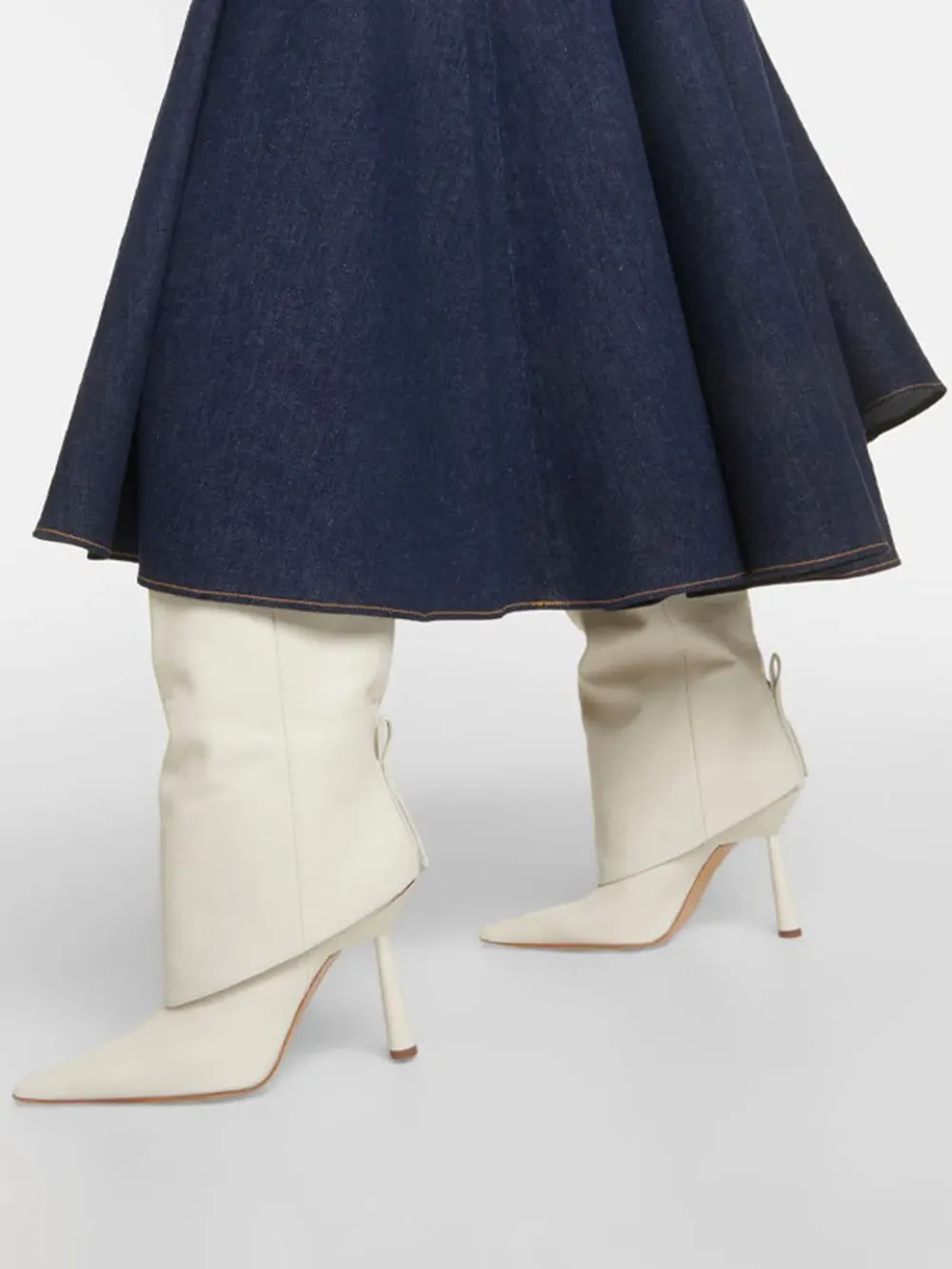 Anouk Straight-shaft Stiletto Boots