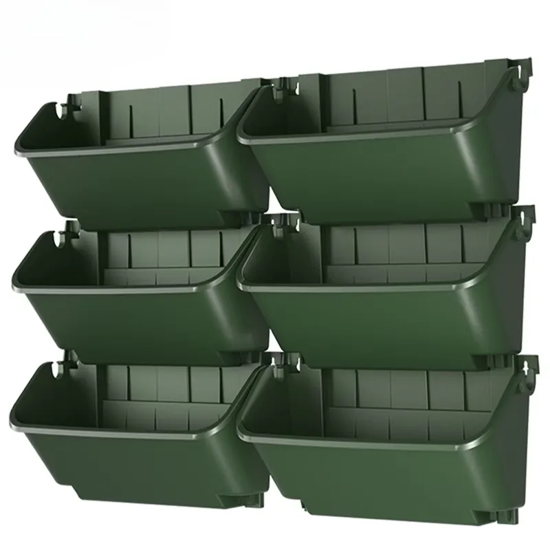 2 Pcs Wall-Mounted Stackable Planter