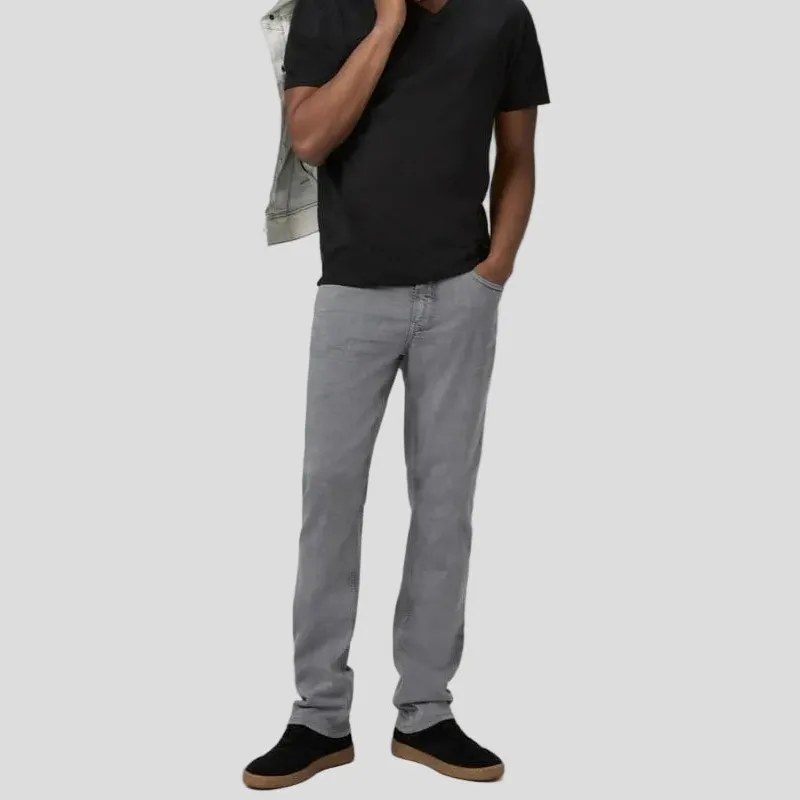 Slim-Straight Stretch Denim Jeans