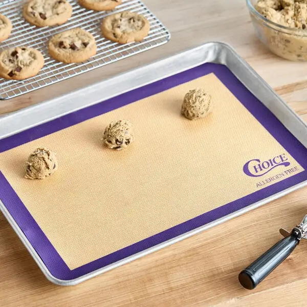 Half Size Allergen Free Silicone Non Stick Baking Mat