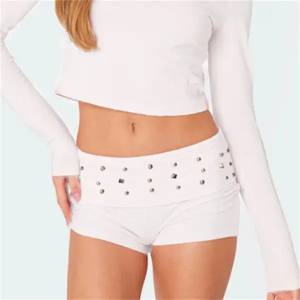 Classic Low-Waist Shorts