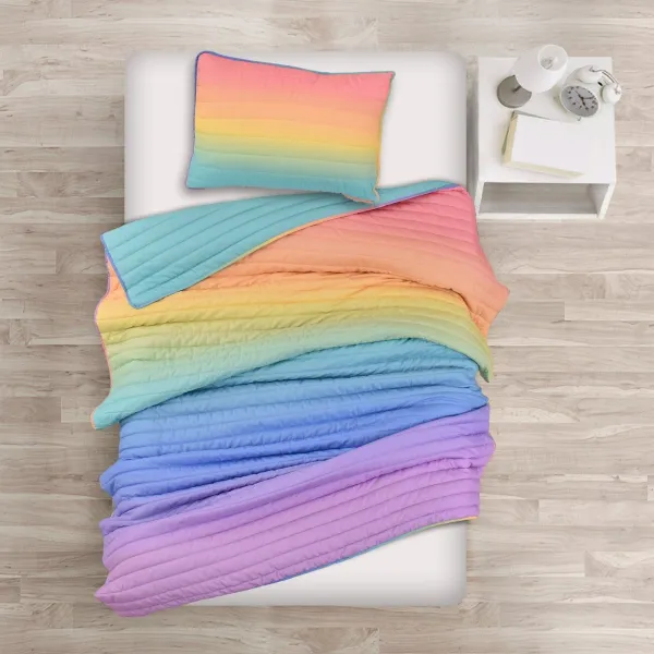 Solid Quilt Bedding Set