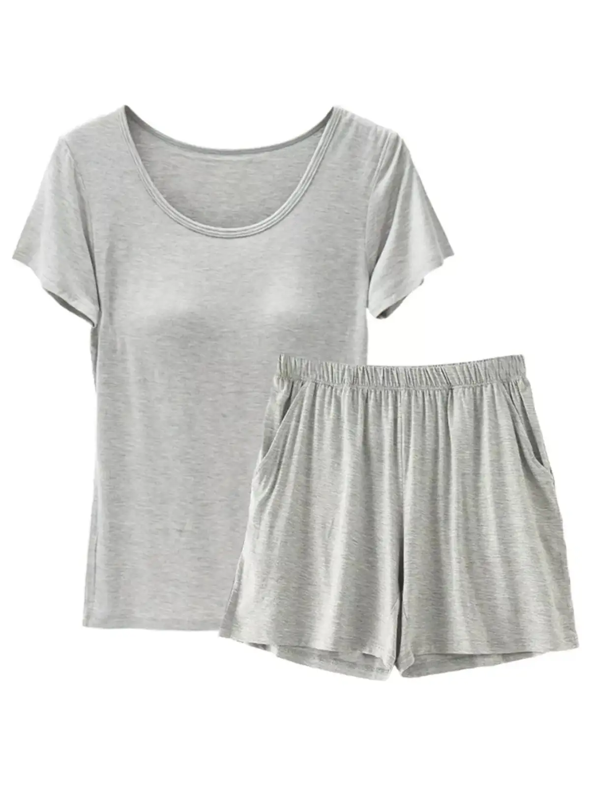 Relaxed Refined Pocketed Shirt and Shorts Matching Set