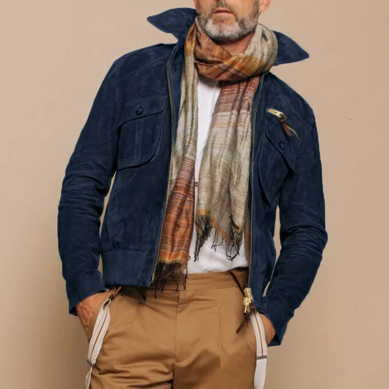 Textured Pocket Jacket
