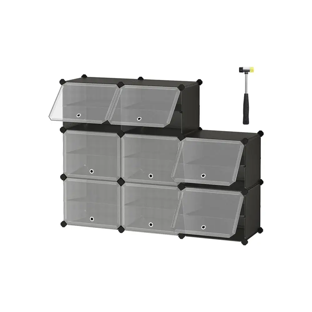 Weekend Modular Ventilated Plastic Shoe Storage Box