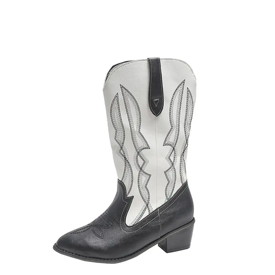 Western Embroidered Cowgirl Boots
