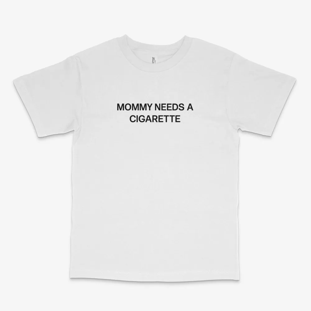 Tired Mom Graphic Cotton Tee