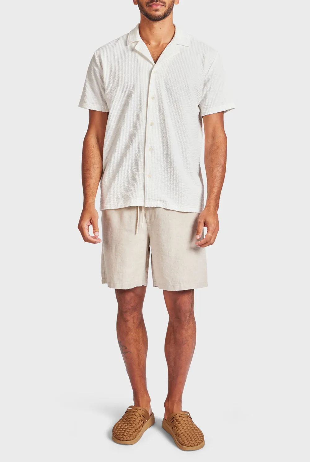 Casual Resort Short Sleeve Shirt-Seasponge