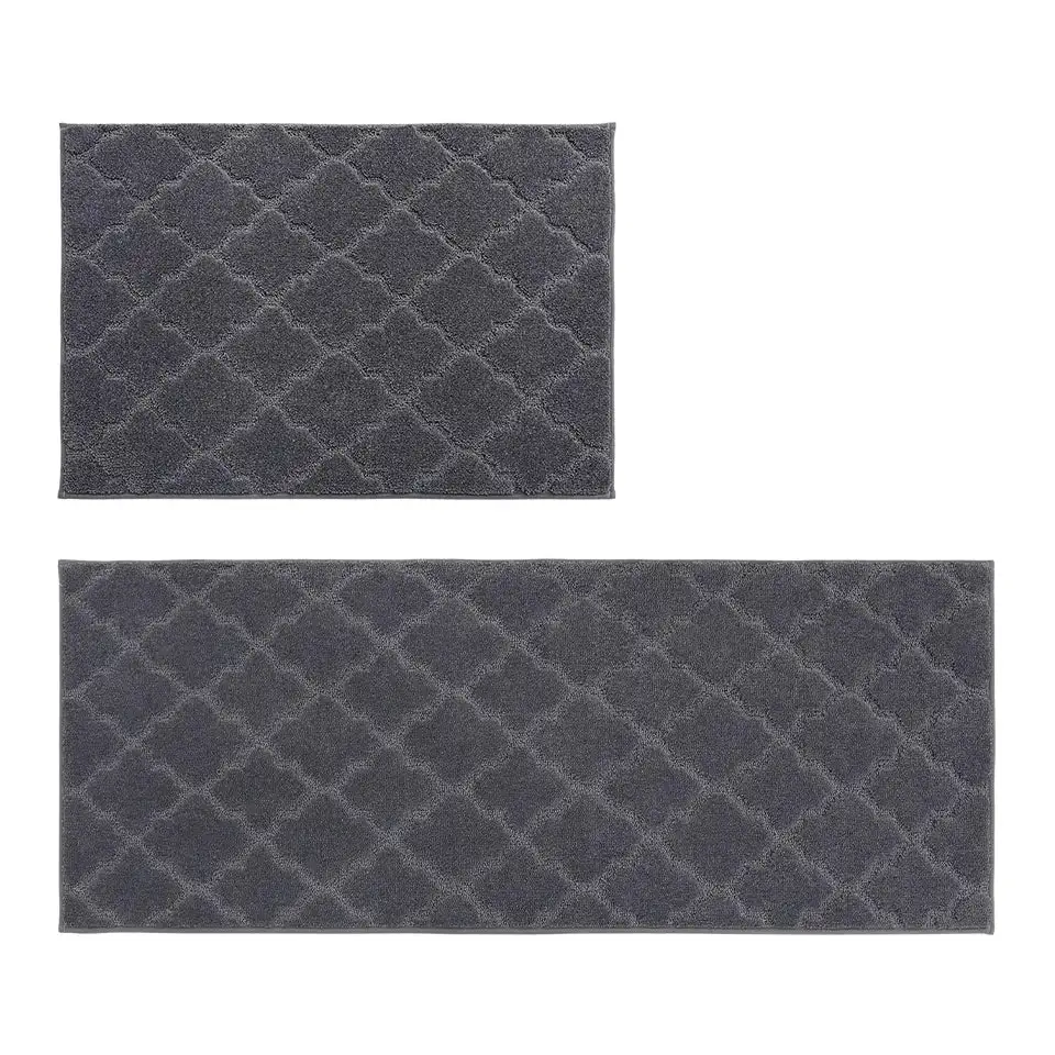 Trellis Scatter Kitchen Rug Set