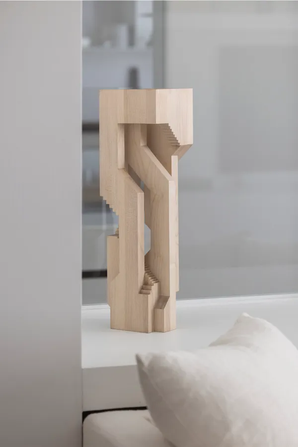 Abstract Stair Sculpture