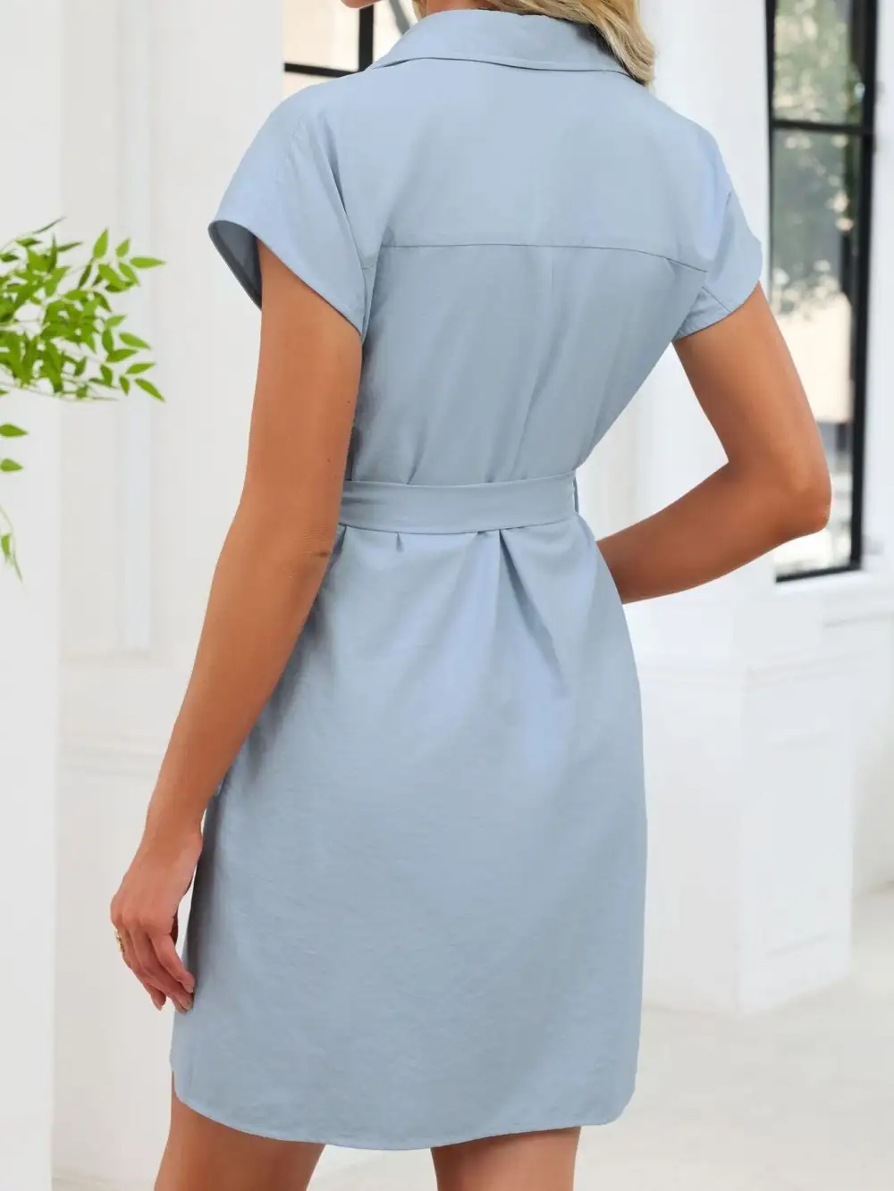 Short Sleeve Casual Dress