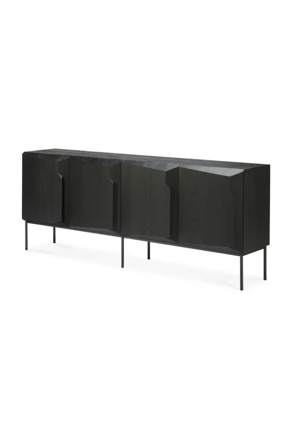 Carved Decorative Storage Sideboard