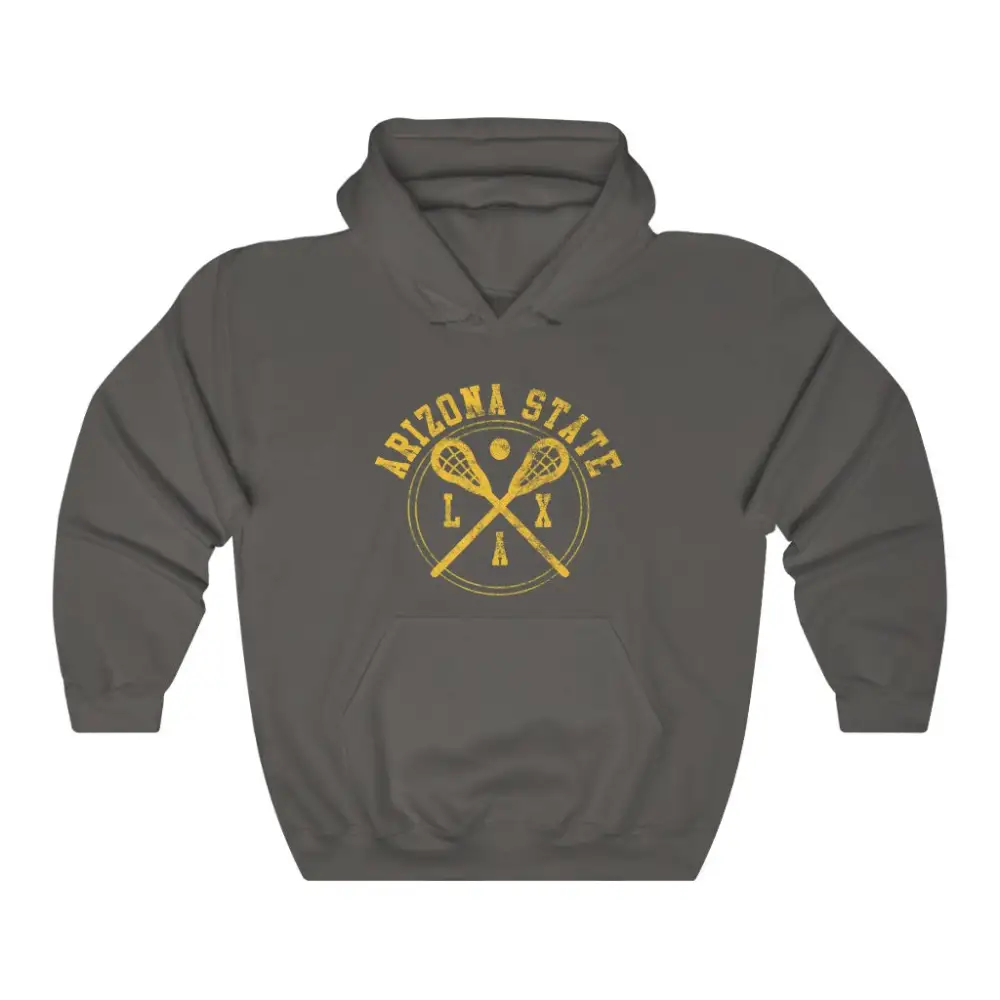 Everyday Vintage Badge Lacrosse Graphic Pullover Hoodie