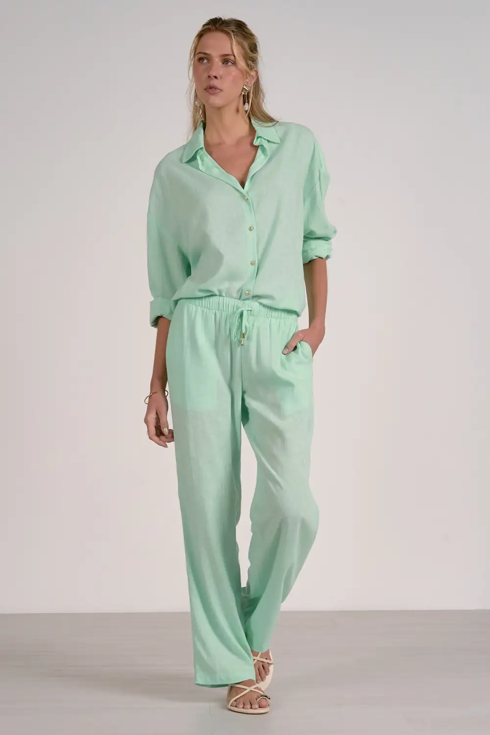 Lounge Comfort Elastic Waist Pants