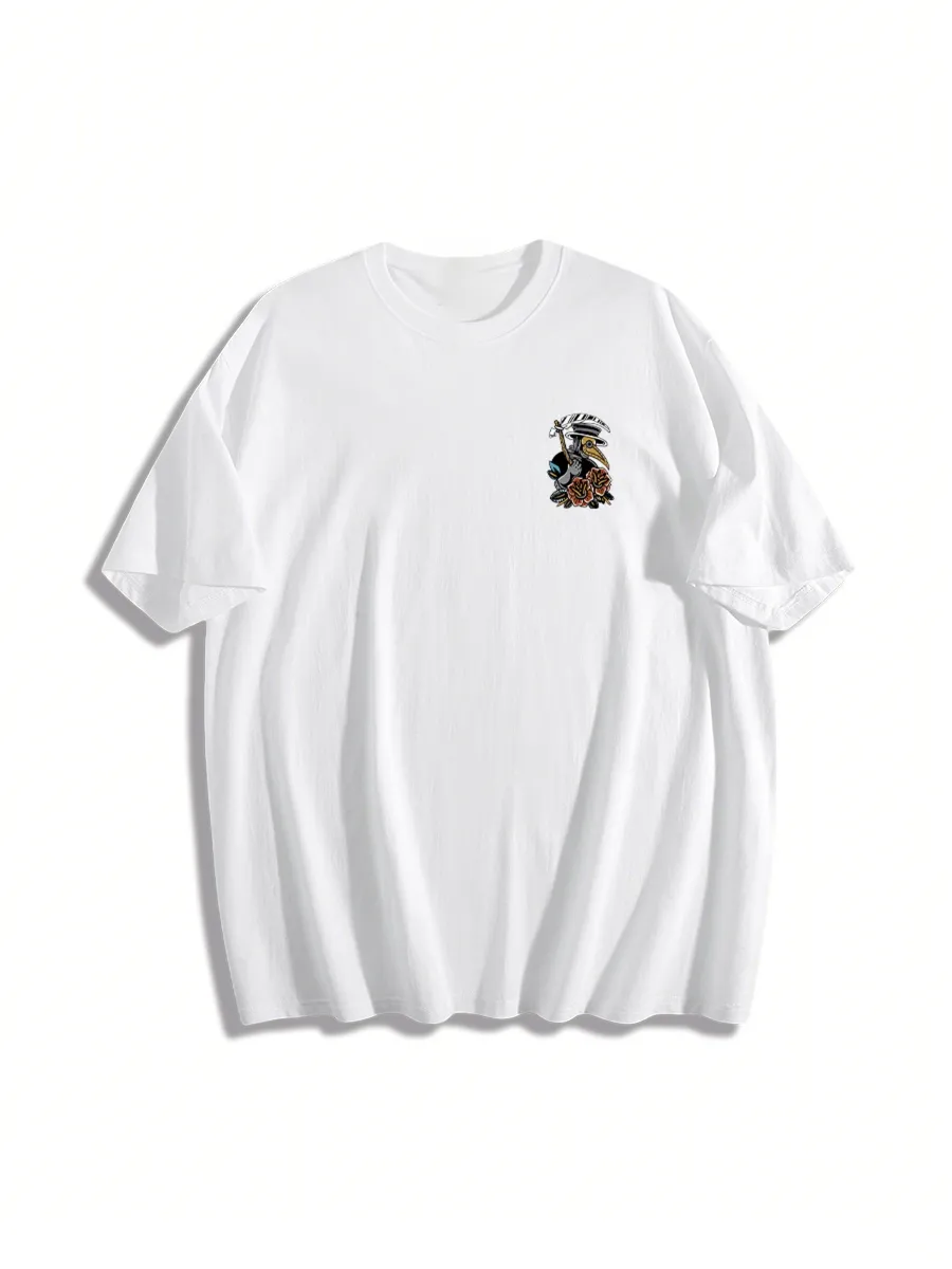 Mystic Creature Quote Themed Graphic T-Shirt