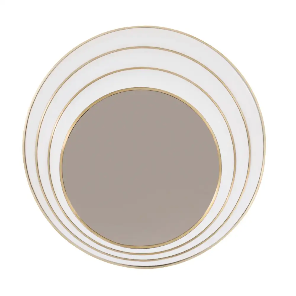 Asymmetrical Round Mirror