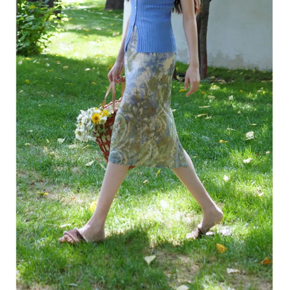 Subtle Weekend Everyday Casual Polyester Skirt