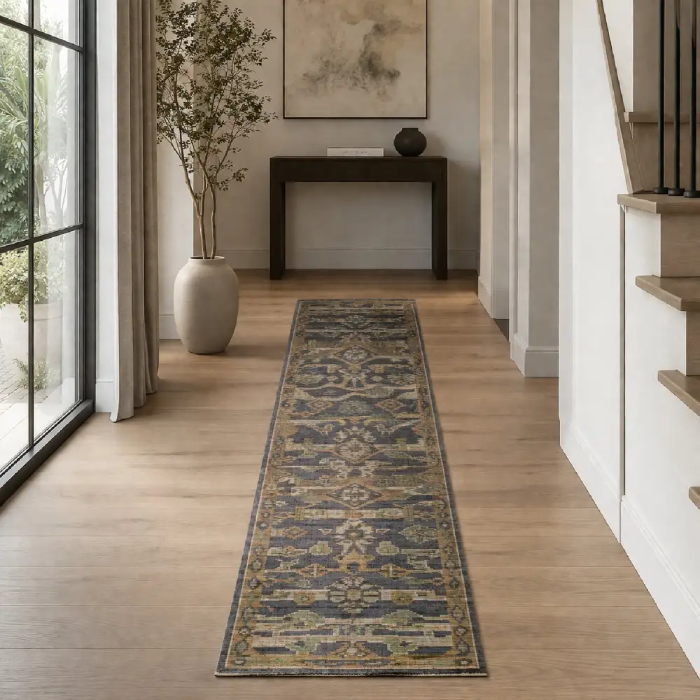 Persian Wool Blend Table Runner