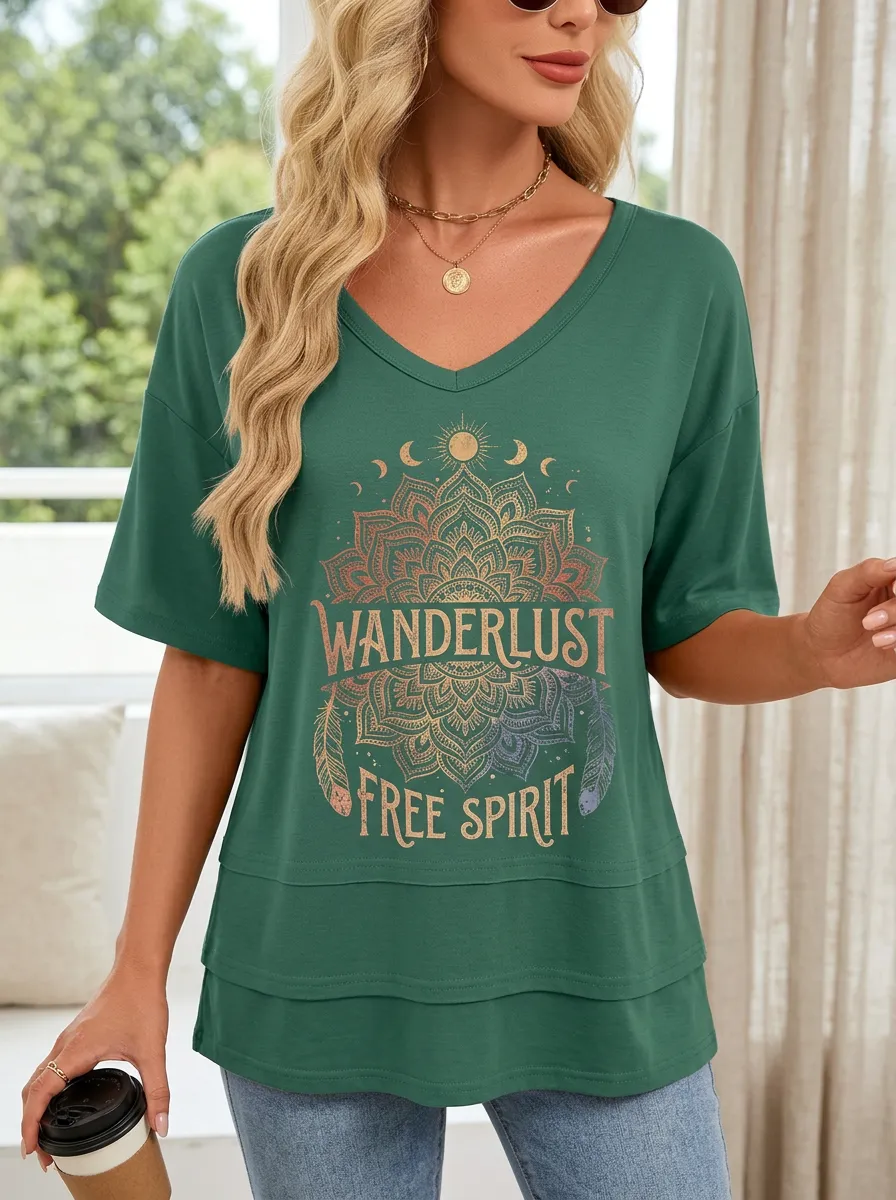 Wanderlust Free Spirit T-Shirt