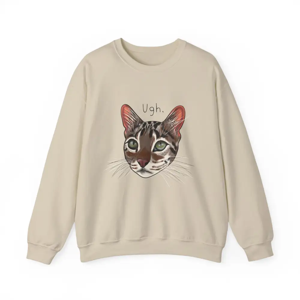 Grumpy Cat Graphic Crewneck Sweatshirt