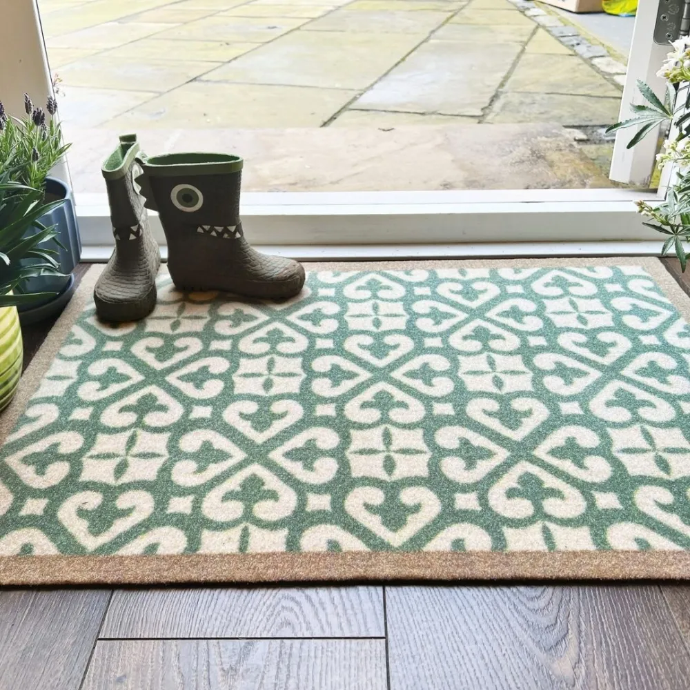 Harlequin Door Mat