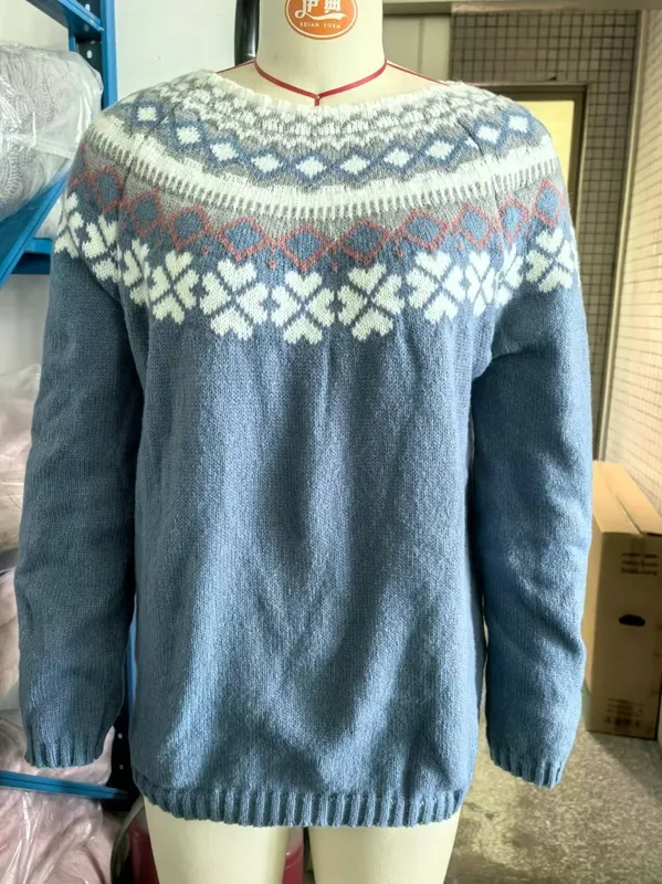 Winter Textured Style Sweater
