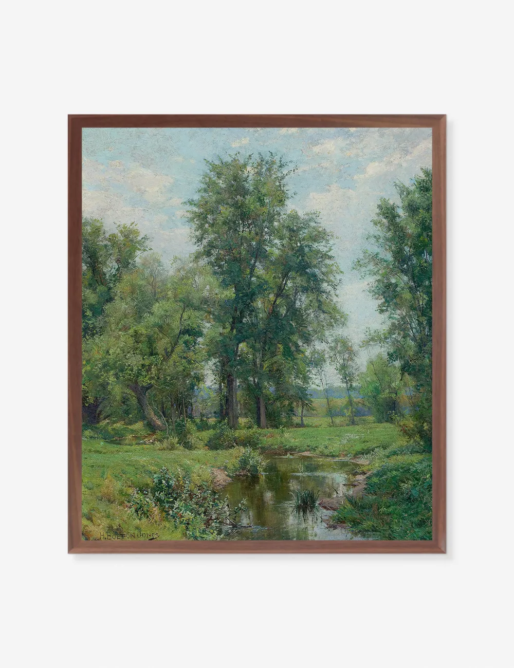 Springtime in Lyme Art Print