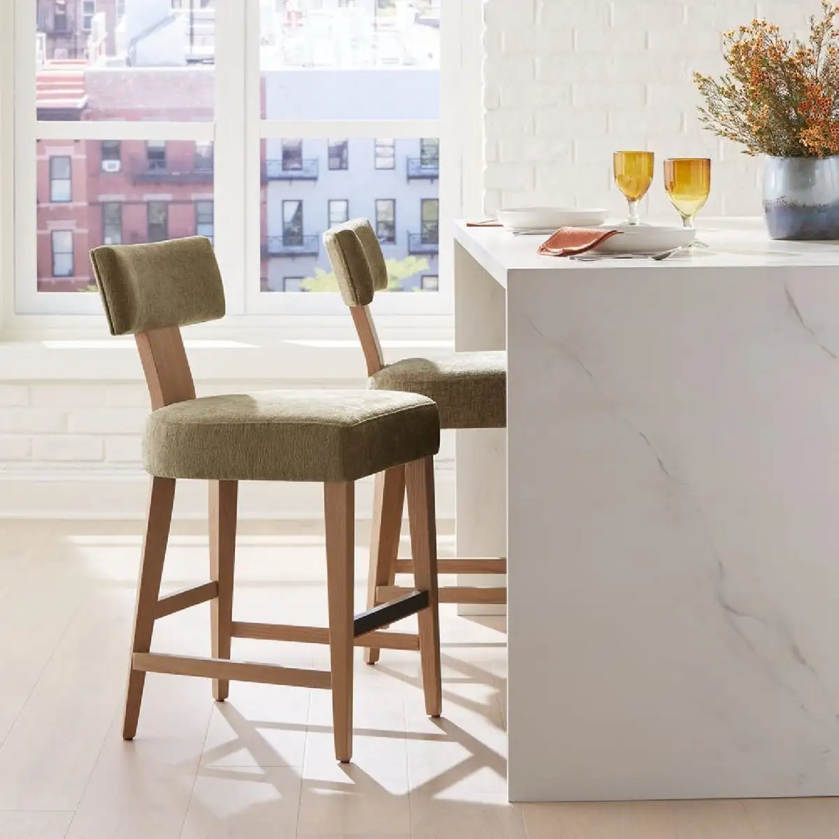 T-Shaped Counter Stool