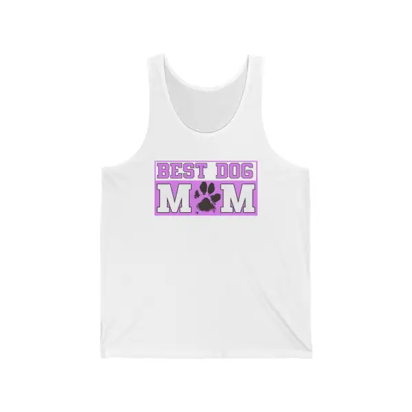 Dog Mom Paw Graphic Tank Top