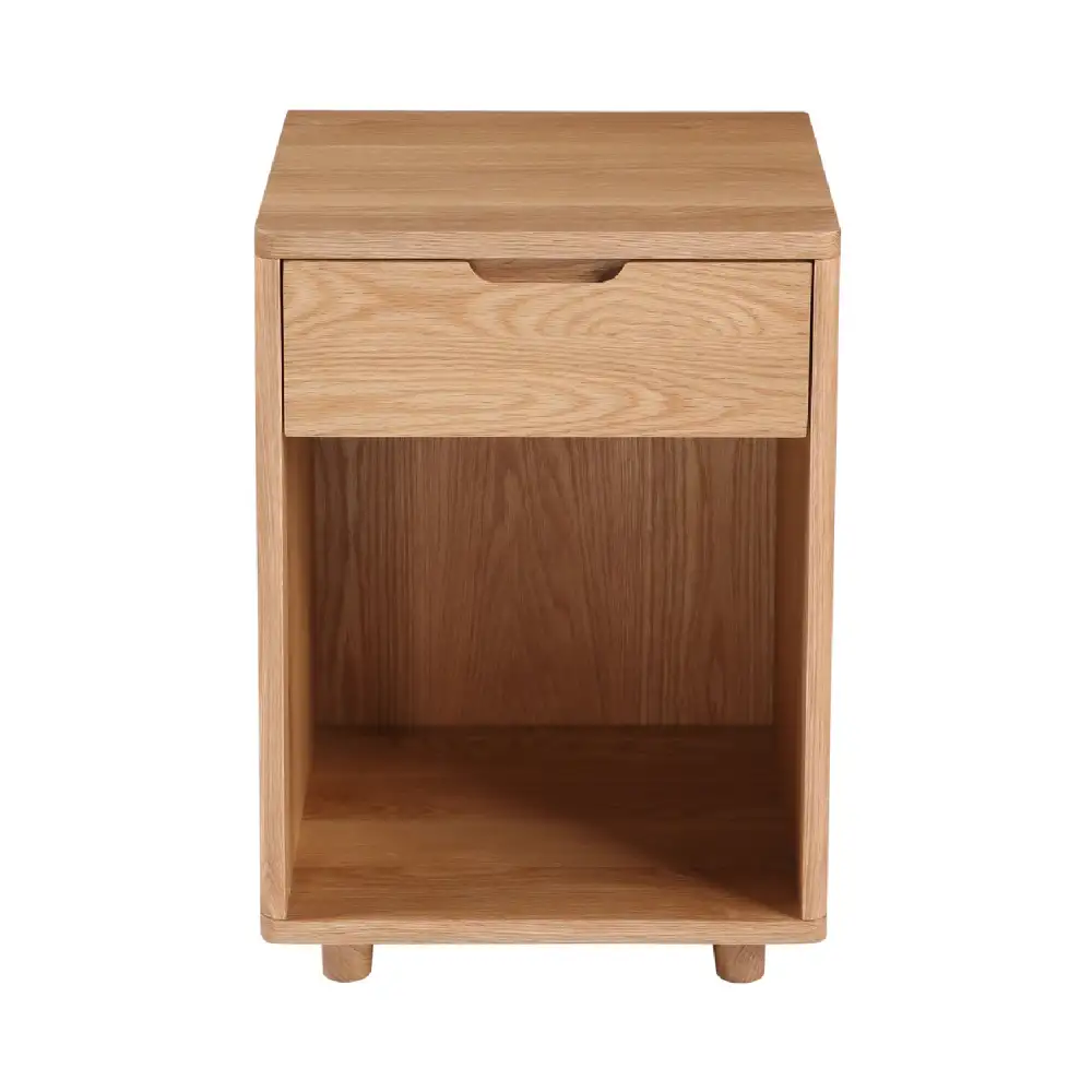 Classic Solid Wood Drawer Nightstand
