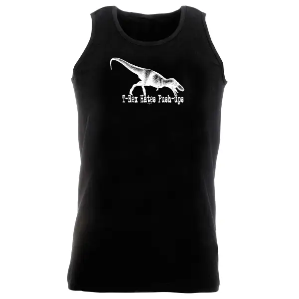 Dinosaur Pushup Graphic Tank Top