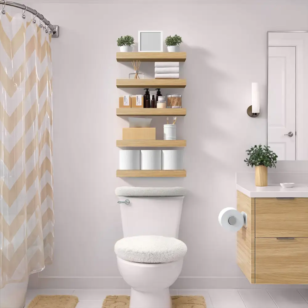 Rustic Floating Shelf