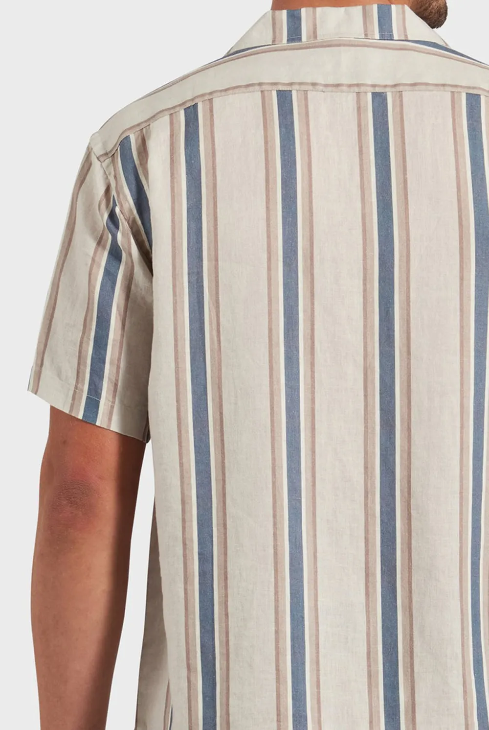 Casual Button Up Shirt-Natural