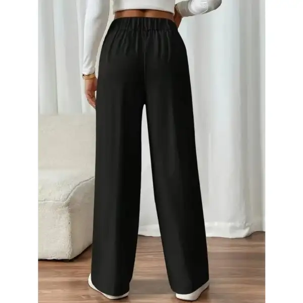 Modern High Waist Wide Leg Pants
