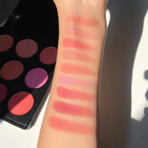 Shimmer Face Blush Palette