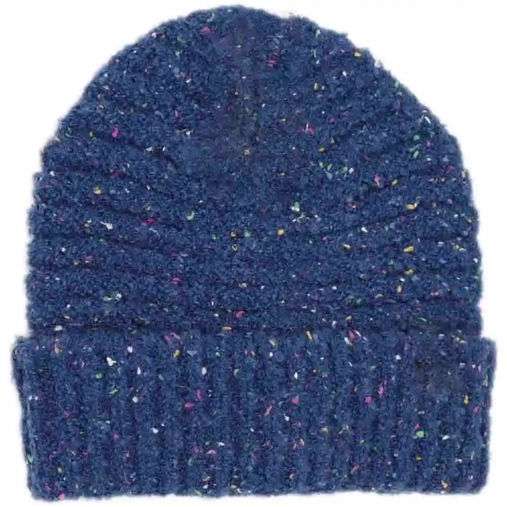 Confetti Boucle Knit Cuff Beanie