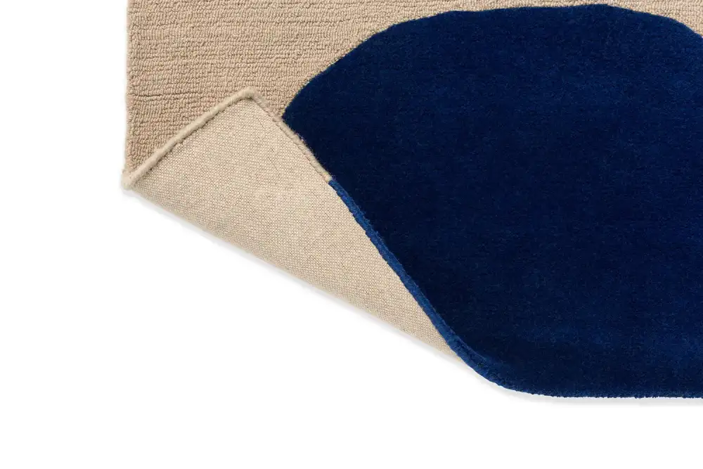 Wool Tufted Geometric Balanced Area Rug
