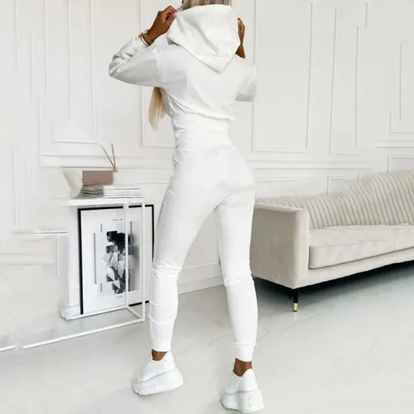Winter Comfort Elegant Tracksuit Two-Piece Set