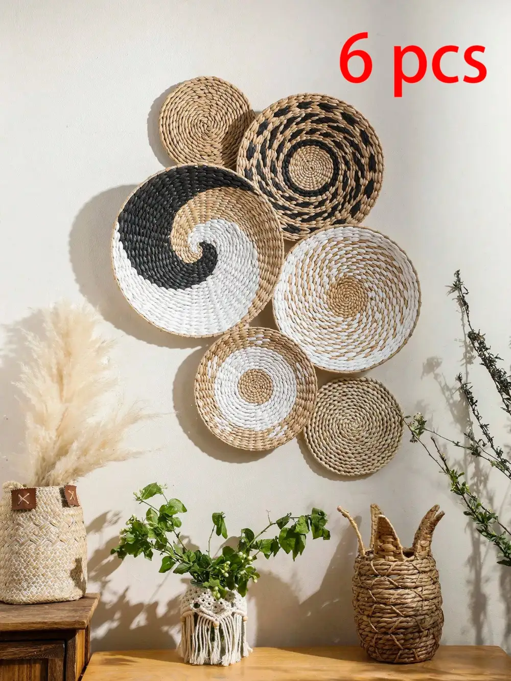 Classic Boho Macrame Woven Decorative Wall Accent