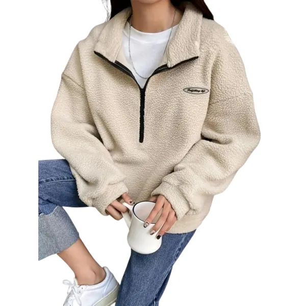 Half Zip Zip Neck Pullover