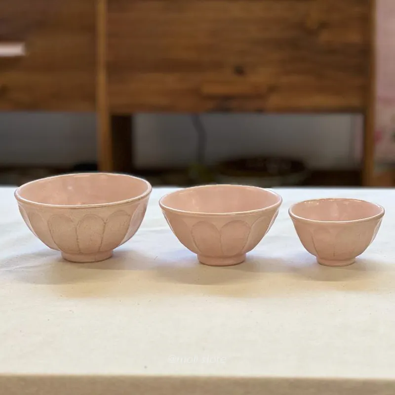 Scalloped Floral Everyday Bowl