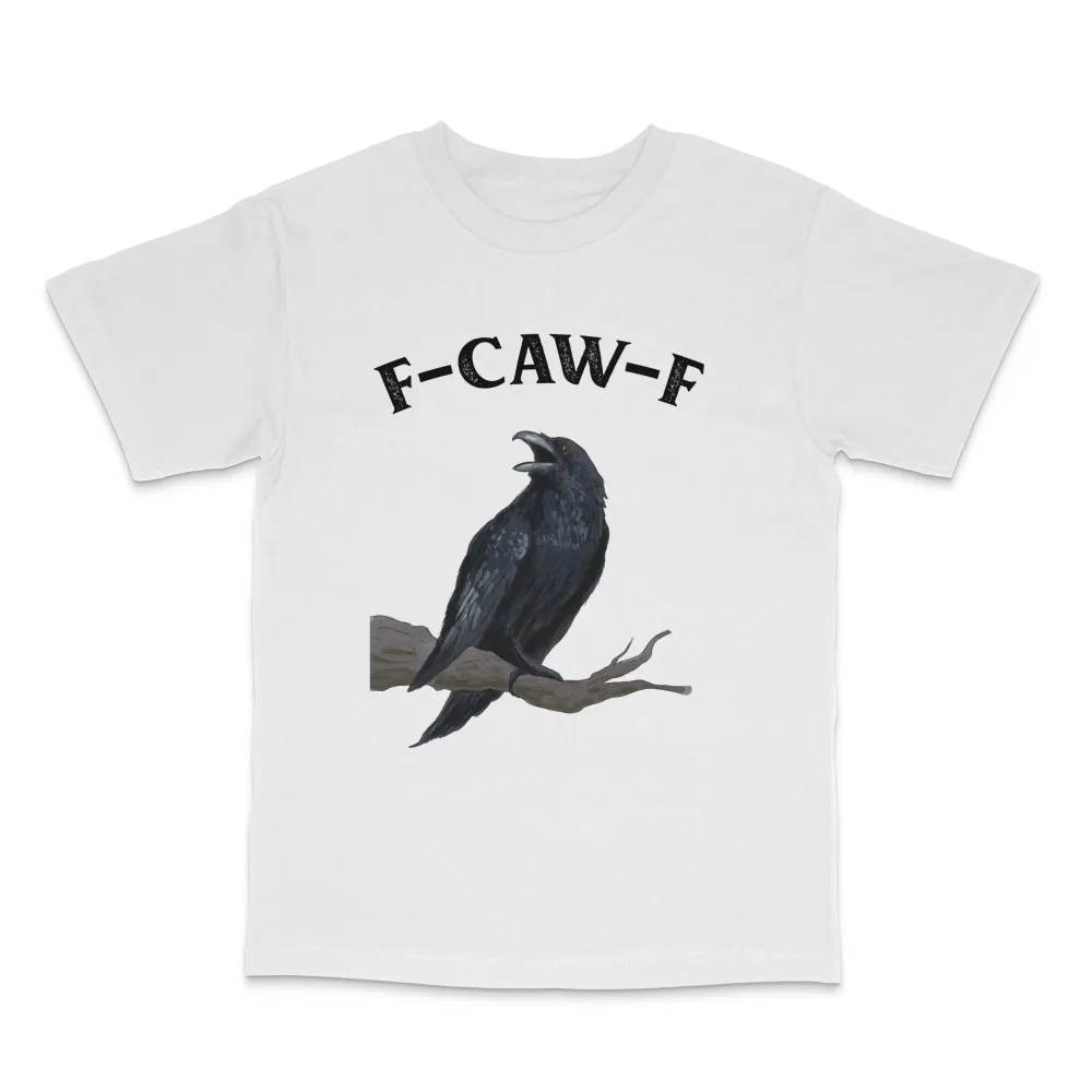Bird Sound Graphic Cotton Tee