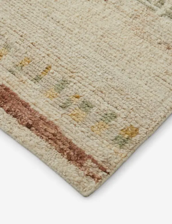 Plush Hand Knotted Wool Area Rug