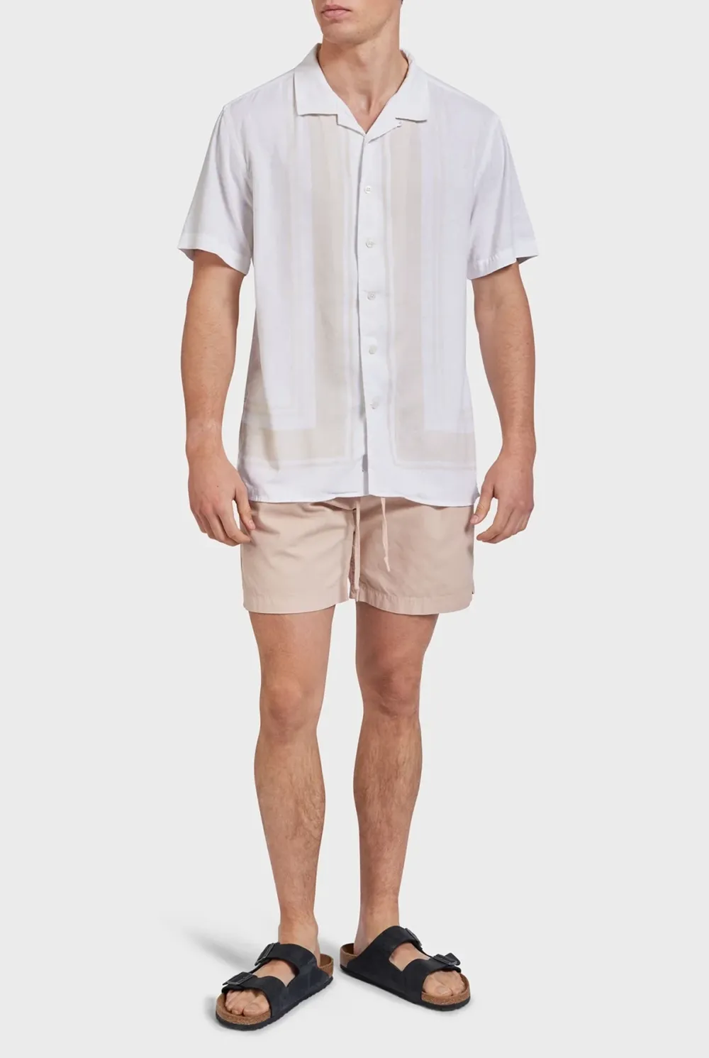 Abstract Art Print Short Sleeve Shirt