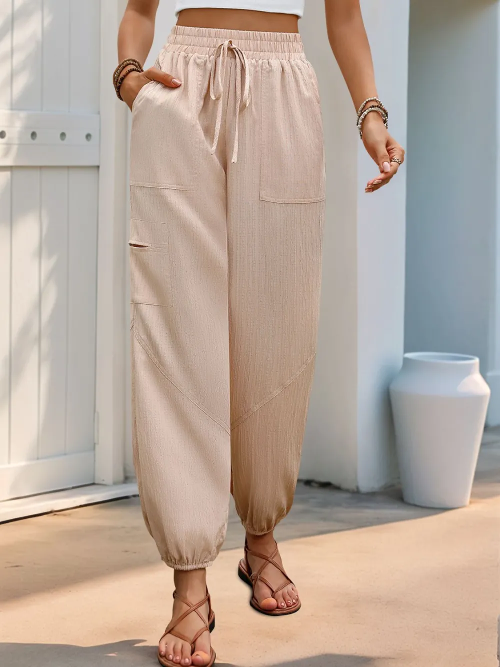 Relaxed Pocket Jogger Pants