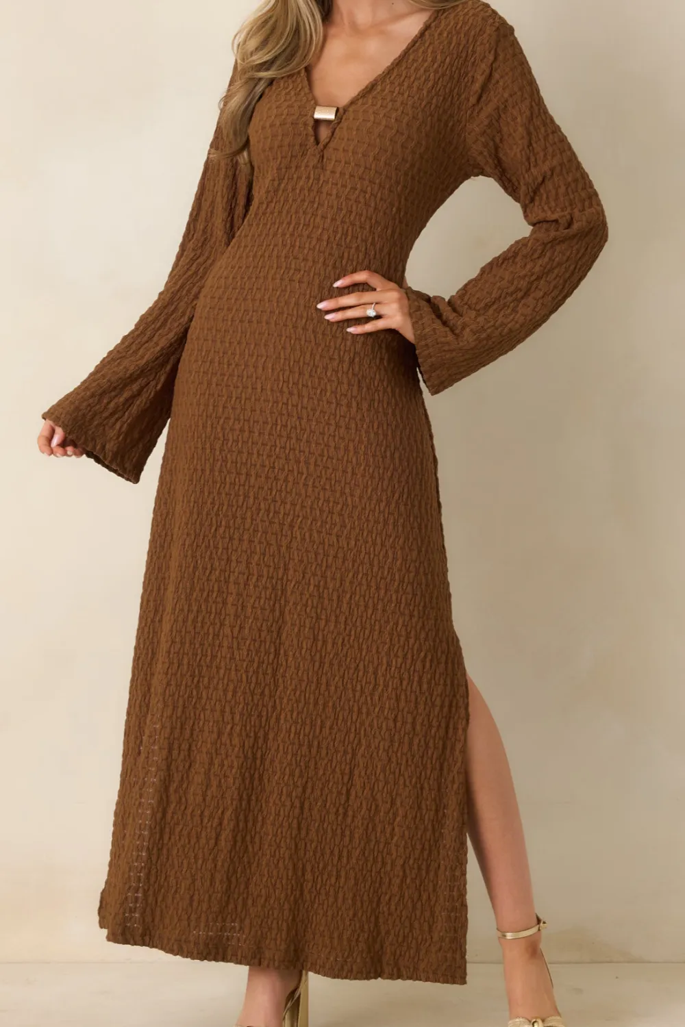 Modern Shape Maxi Dress