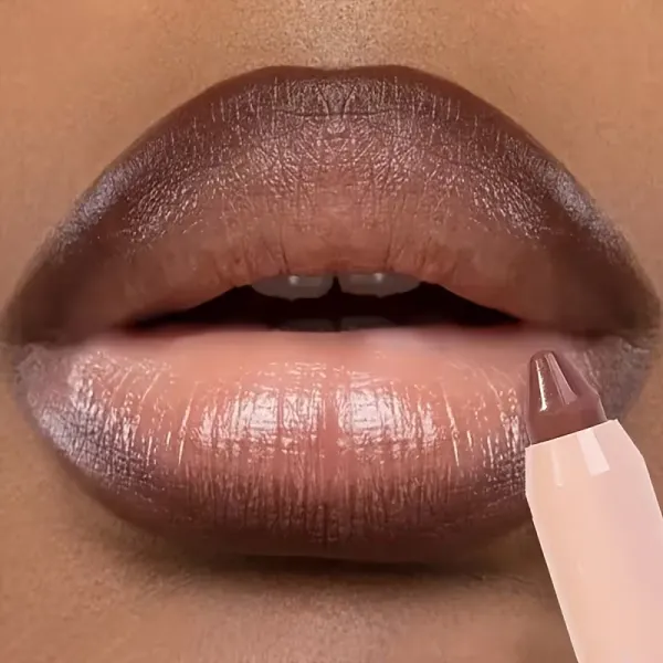 Long-Lasting Brown Lip Pencil