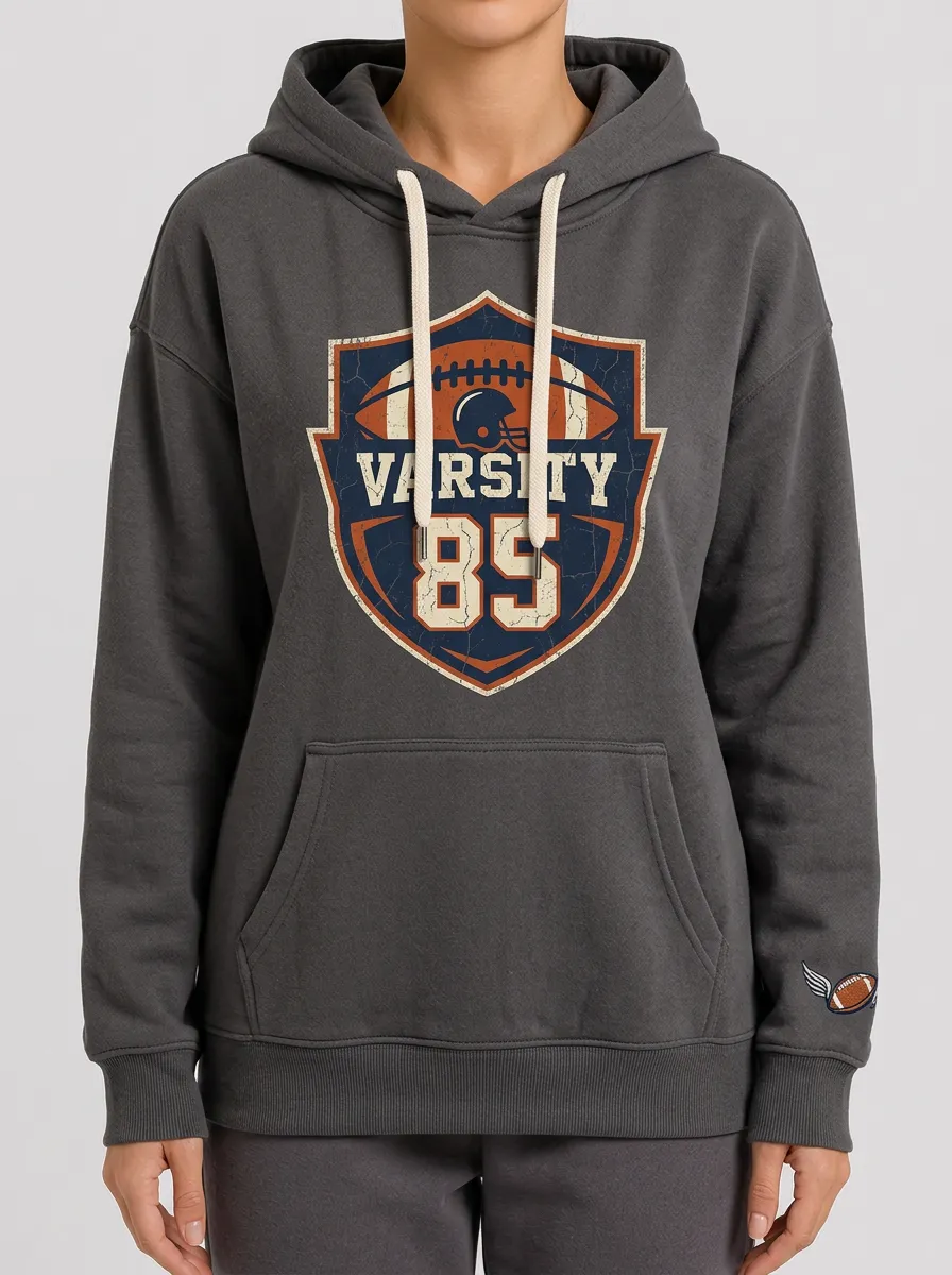 Women's Quarterback Heritage Football Hoodie