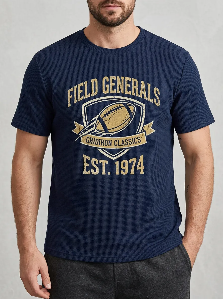 Men's Classic Gridiron Field Generals T-Shirt